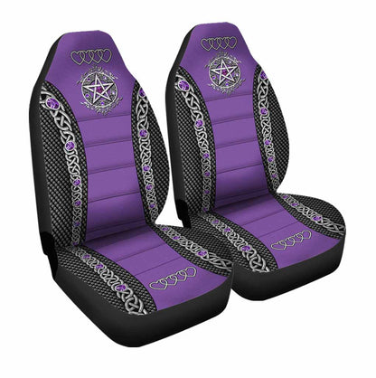 Witch Pentagram Seat Covers