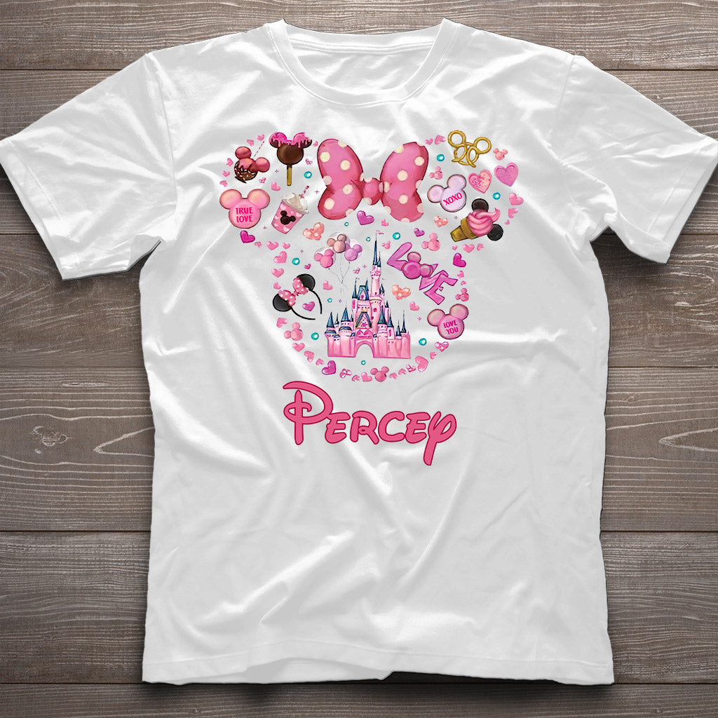 Sweet Holiday - Personalized Christmas Mouse T-shirt and Hoodie