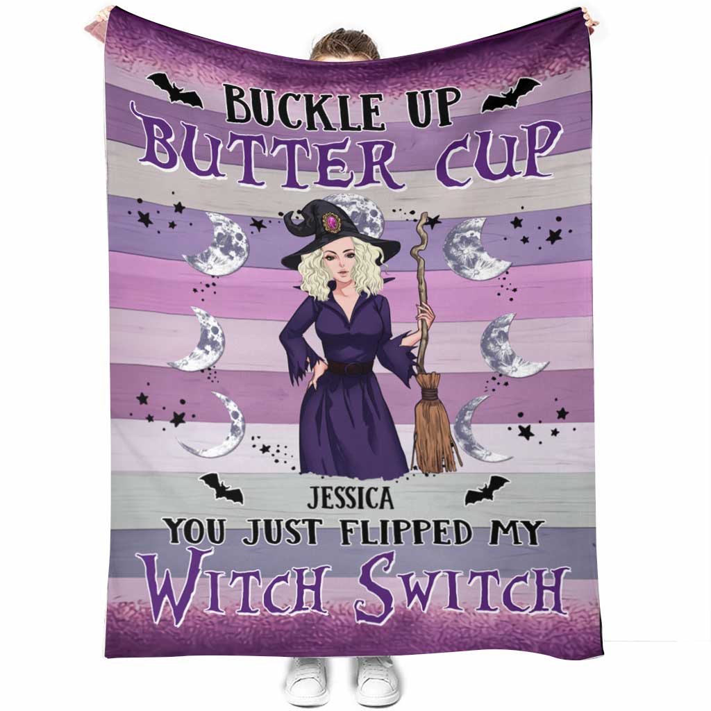 Witch Switch - Personalized Witch Blanket