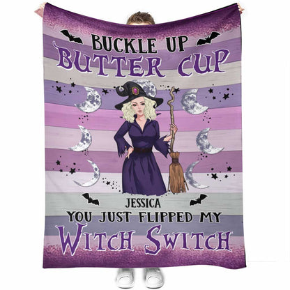 Witch Switch - Personalized Witch Blanket