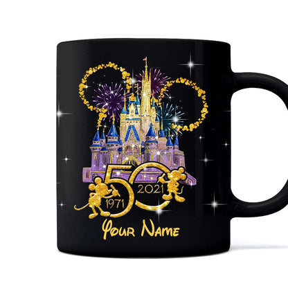 50 Years Of Magic - Personalized Mouse Mug