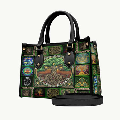 Earth Witch - Personalized Witch Leather Handbag