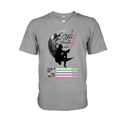 I Love You - Personalized Father's day T-shirt and Hoodie