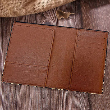 And So The Adventure Begins - Personalized Mouse Passport Holder