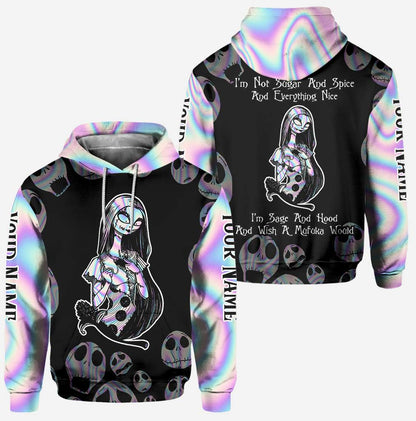 I'm Not Sugar And Spice - Personalized Nightmare Hoodie and Leggings
