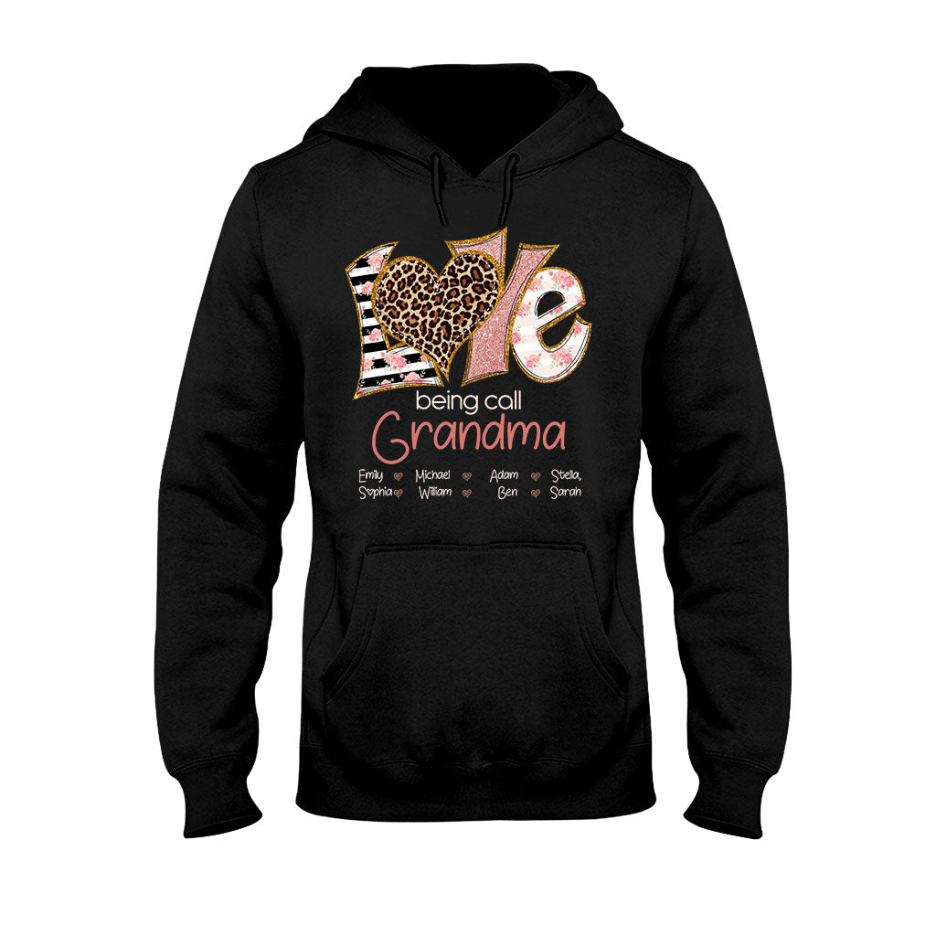 I Love Being Called Grandma - Personalized T-shirt and Hoodie