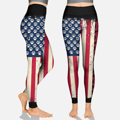 Jp Girl - Independence Day Car Cross Tank Top and Leggings