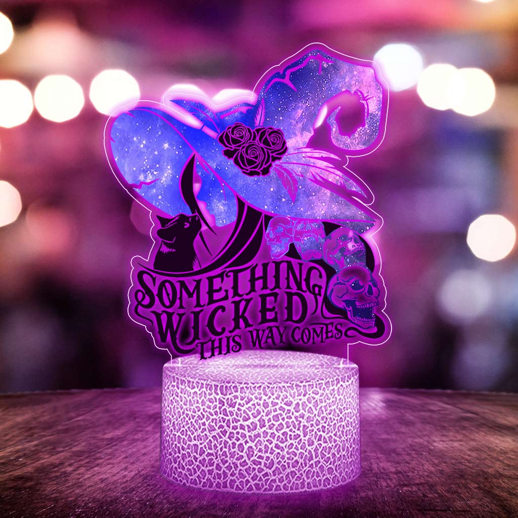 Something Wicked This Way - Witch Shaped Plaque Light Base