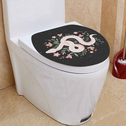 Witchy Snake - Witch Bathroom Curtain & Mats Set