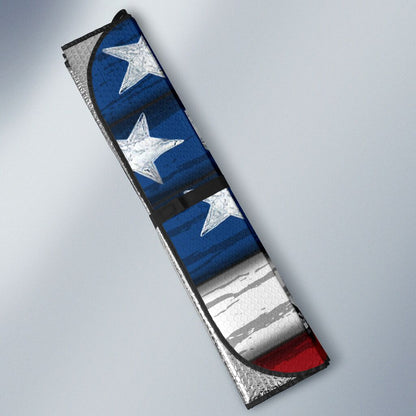 Cat American Flag Cat Car Sunshade 0622