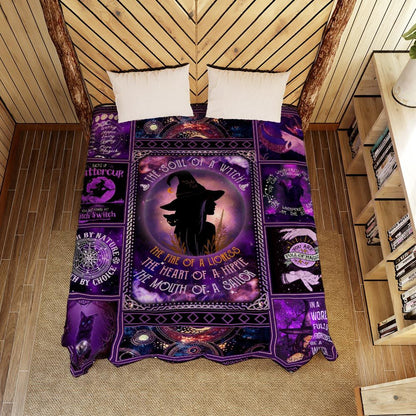 The Soul Of A Witch - Witch Quilt 0822