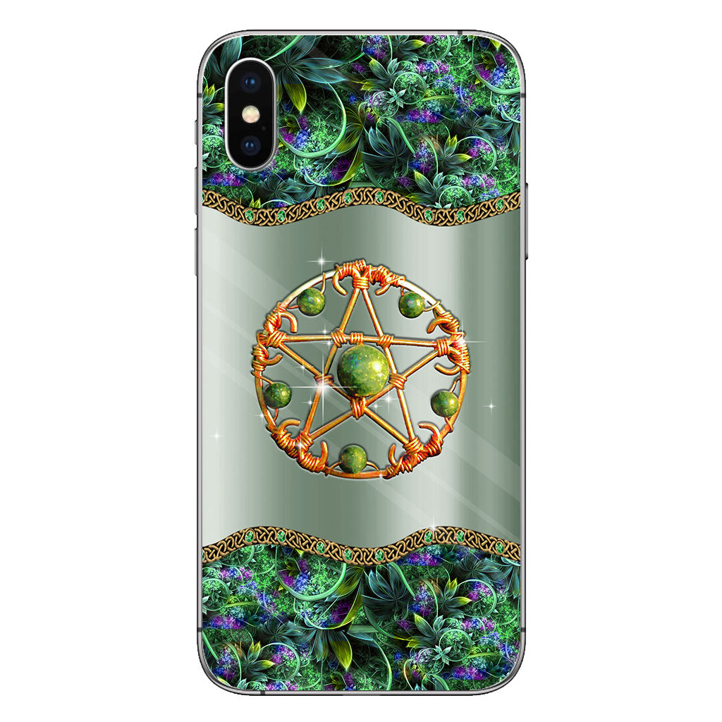 Mystery Witch Star - Personalized Phone Case With 3D Printed