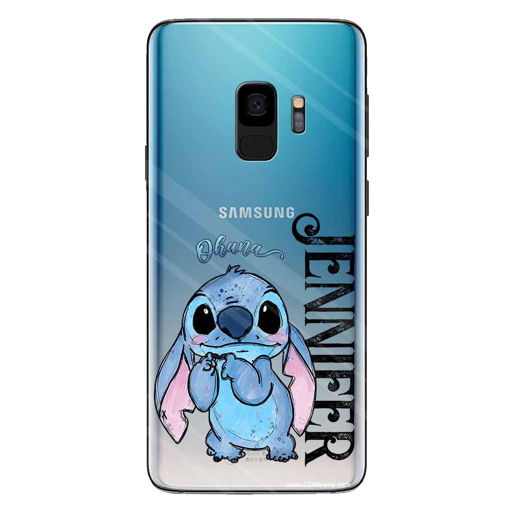 Ohana - Personalized Ohana Clear Phone Case