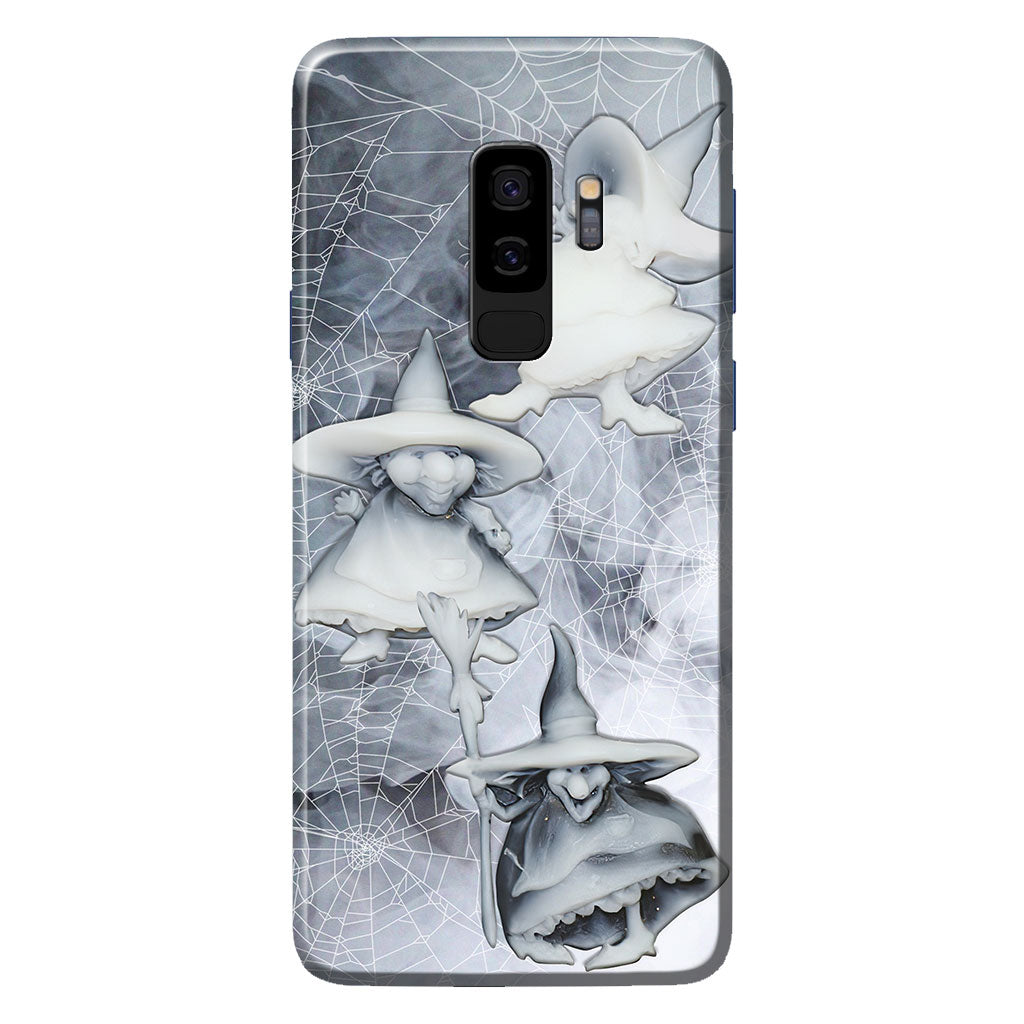 Three Little Witches - Phone Case With 3D Pattern Print