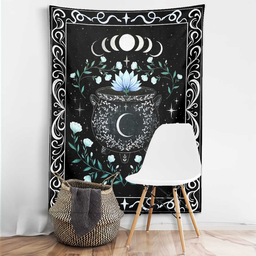 Witch Cauldron - Witch Wall Tapestry