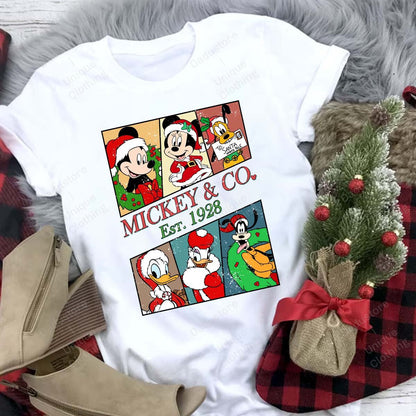 Merry Christmas Mouse T-shirt and Hoodie 0823