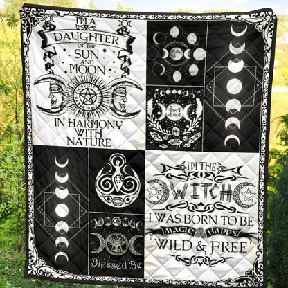 Daughter Of The Sun And Moon - Witch Quilt 0822