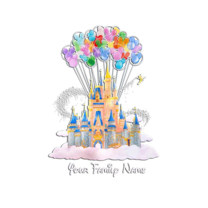 Magic Castle - Personalized Mouse Decal Full