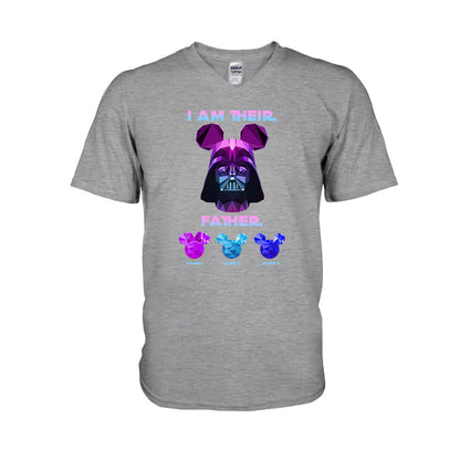 I'm Their Father - Personalized Father's Day T-shirt and Hoodie