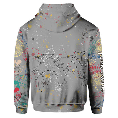 This Is My Airport Outfit - Personalized Mouse Hoodie And Sweatpants