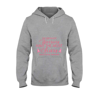 Breast Cancer Awareness Scars - Personalized T-shirt and Hoodie