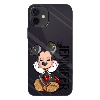 Best Day Ever - Personalized Mouse Clear Phone Case
