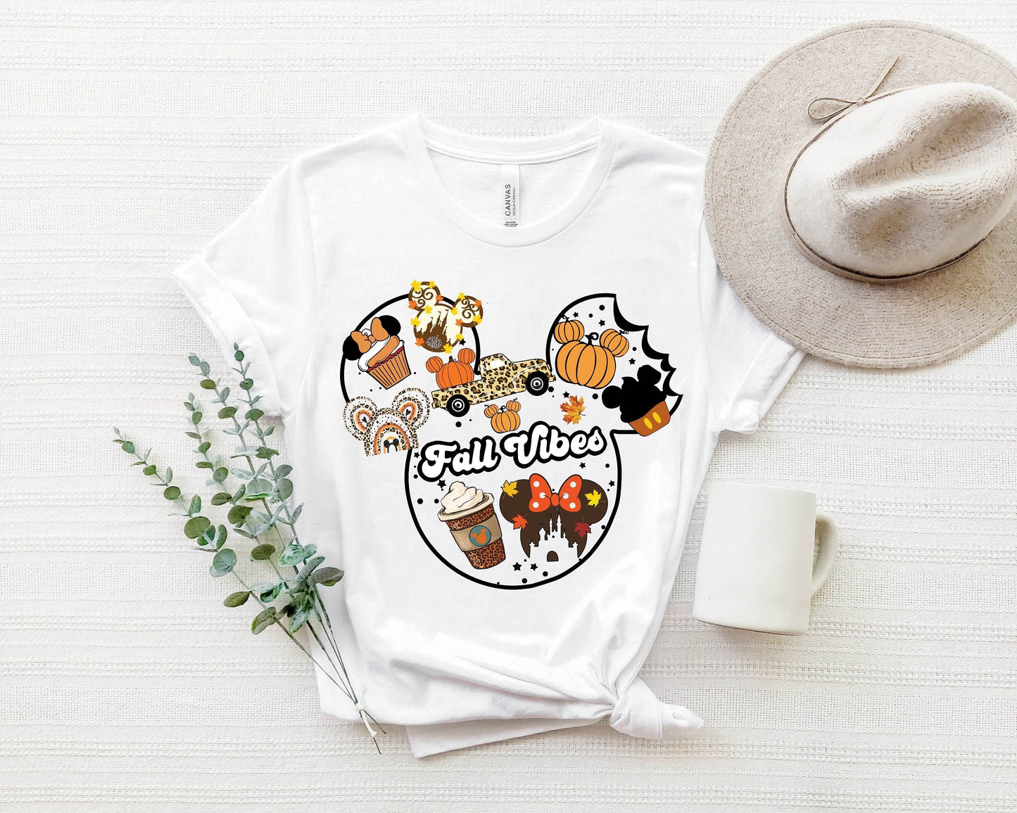 Fall Vibes Mouse T-shirt and Hoodie 0823