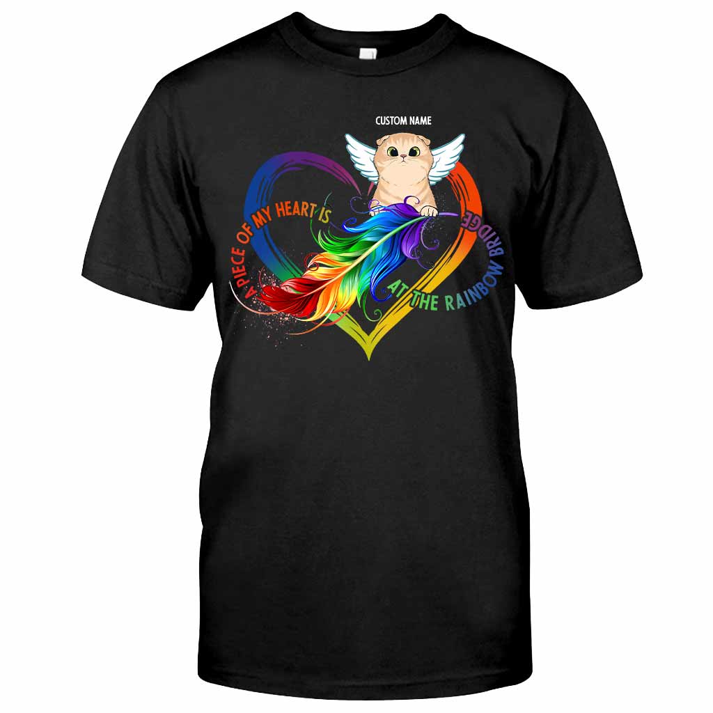A Piece Of My Heart - Personalized Cat T-shirt and Hoodie