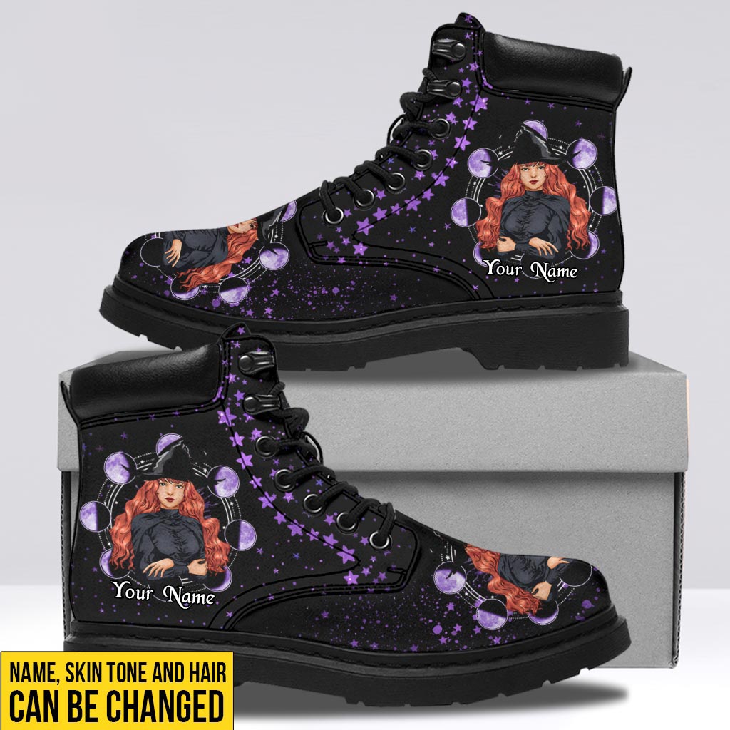 Magick Purple Personalized Witch All Season Boots