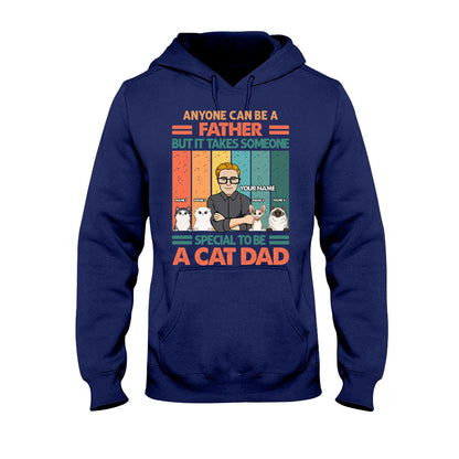Someone Special To Be A Catdad - Personalized Father's Day T-shirt and Hoodie