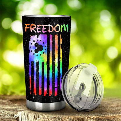 Finding Freedom - Personalized Mouse Tumbler