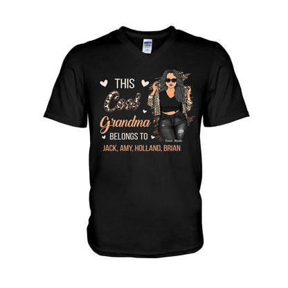 This Cool Grandma Belongs To - Personalized Grandma T-shirt and Hoodie