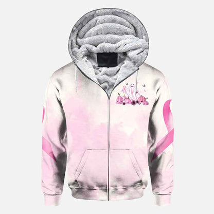 Boo in October We Wear Pink Breast Cancer Awareness All Over T-shirt and Hoodie