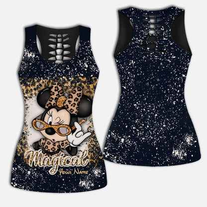 Magic Mouse Ears - Personalized Hollow Tank Top and Leggings