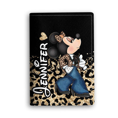 Catch Flights Not Feelings - Personalized Mouse Passport Holder