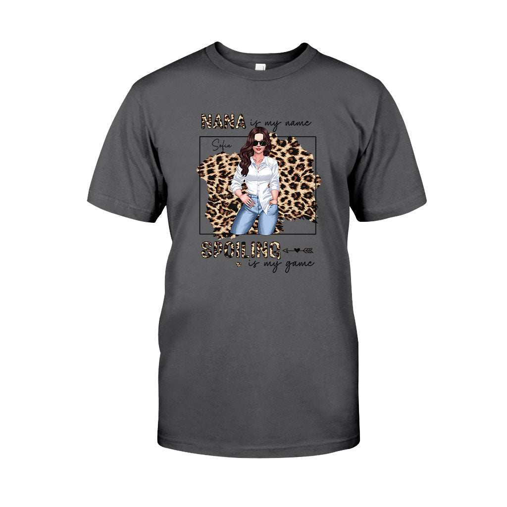 Nana Is My Name - Personalized Grandma T-shirt and Hoodie