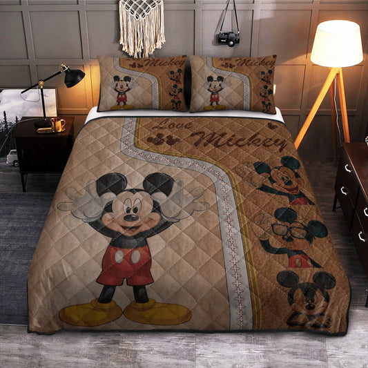 Love Mouse Mouse Quilt Set