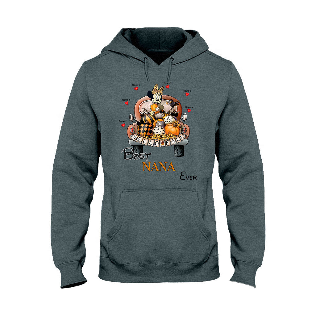 Hello Fall - Personalized Mouse T-shirt and Hoodie