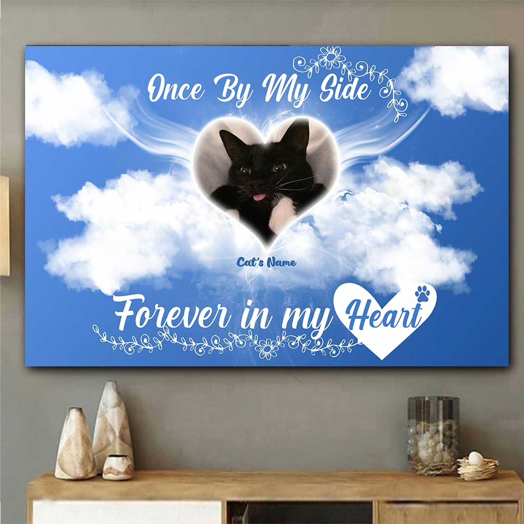 Cat Fur Appears When Angels Are Near - Personalized Cat Poster