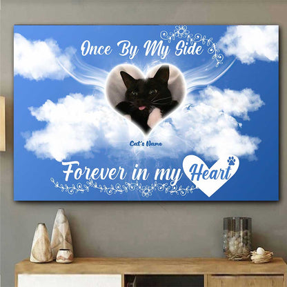 Cat Fur Appears When Angels Are Near - Personalized Cat Poster