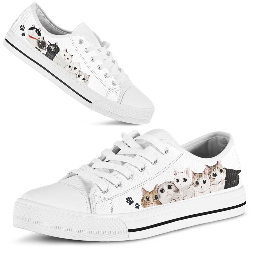 Cats Lover Cat Low Top Shoes 0622