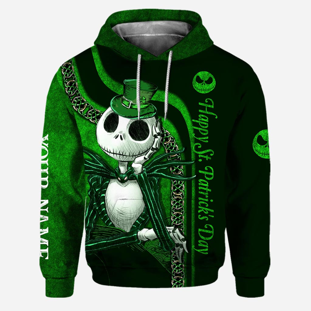 Happy St. Patrick's Day - Personalized Nightmare Hoodie And Leggings