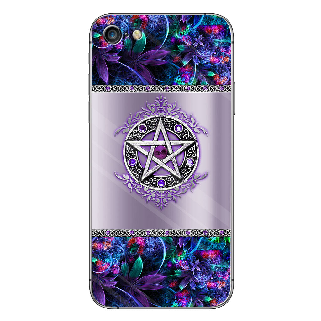 Purple Pentacle Witch - Personalized Phone Case