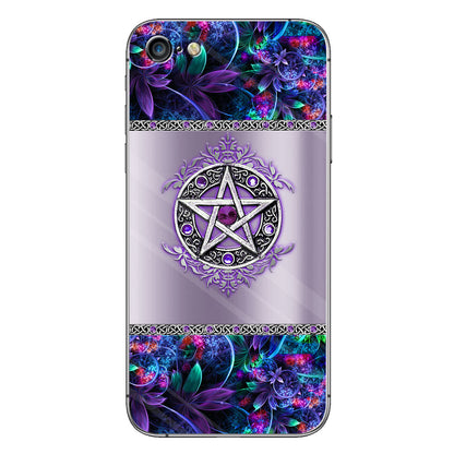 Purple Pentacle Witch - Personalized Phone Case