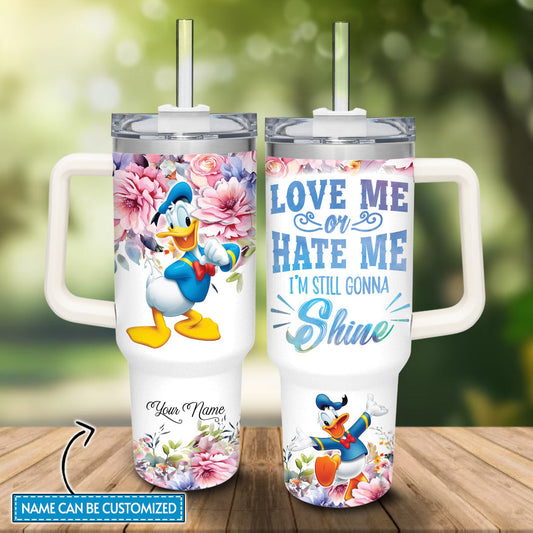 I'm Still Gonna Shine Personalized Mouse Tumbler With Handle 0224