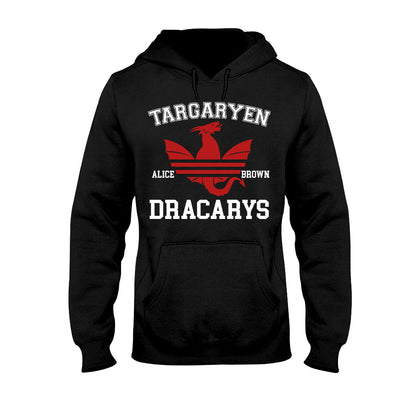 The Song Of Blood & Fire - Personalized Thrones Game T-shirt And Hoodie