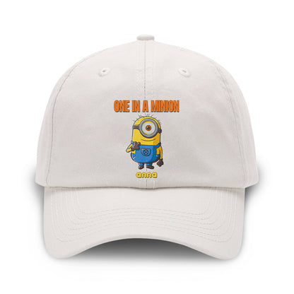 One In A Minion - Personalized Embroidered Classic Cap