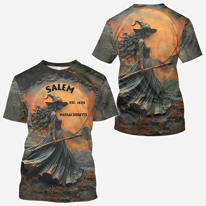 Salem Massachusetts - Witch All Over Shirt