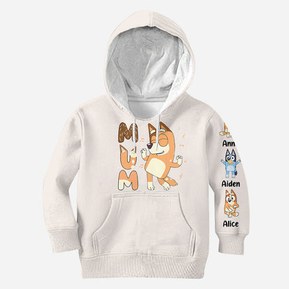 Cool Mum Dad Aunt Uncle Nana Grandpa Custom Title And Kids - Personalized All Over Shirt