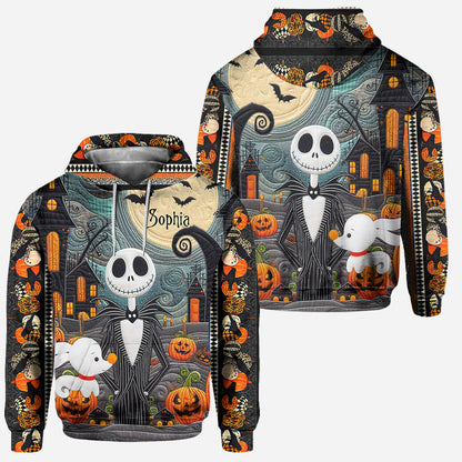 Hello Darkness My Old Friend - Personalized Nightmare Hoodie and Leggings